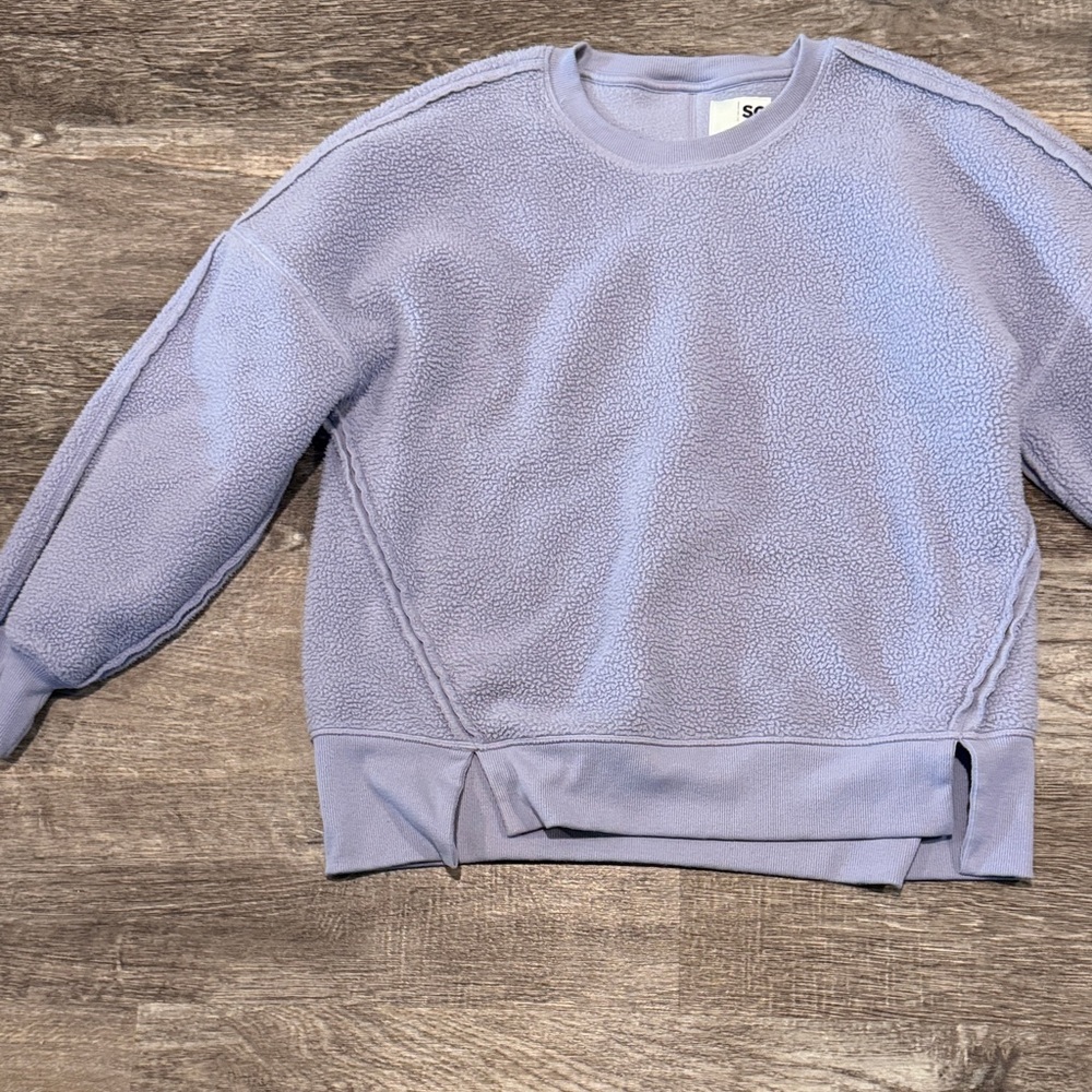 SO Women's Lavender Fleece Sweatshirt